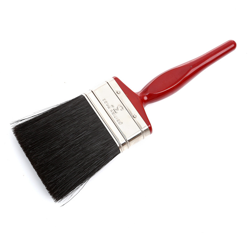 Cleaning Wall Paint Brush With Coating Wooden Handle