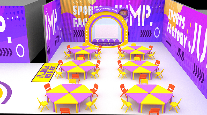 indoor playground birthday party room Крытая игровая площадка, комната для вечеринки по случаю дня рождения