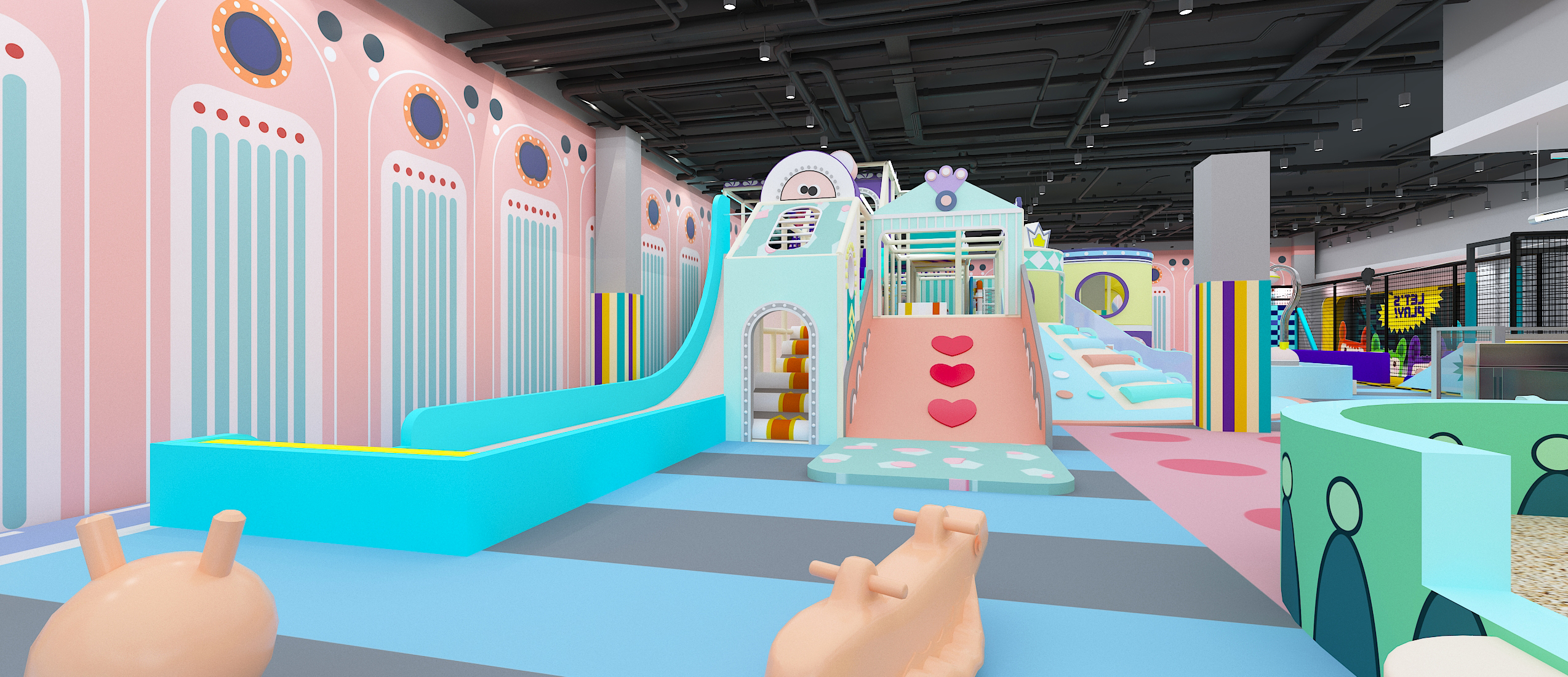 commercial soft play kids indoor playground (8) ملعب داخلي للأطفال للعب التجاري الناعم (8)
