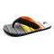 Barato Graffiti Impreso Plantilla de la raya Patrón Hombre Casual Flip Flop Zapatilla AH-8E035 -Ories