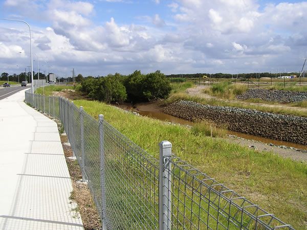 Galvanized Welded Wire Mesh Fence