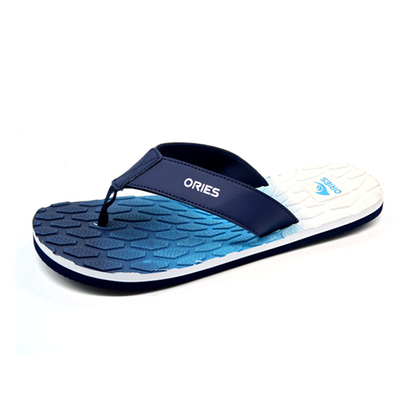 Chine pas cher à la mode coloré gradient rampe hommes pantoufles sandales bascule fabrication AH-8E041 -Ories