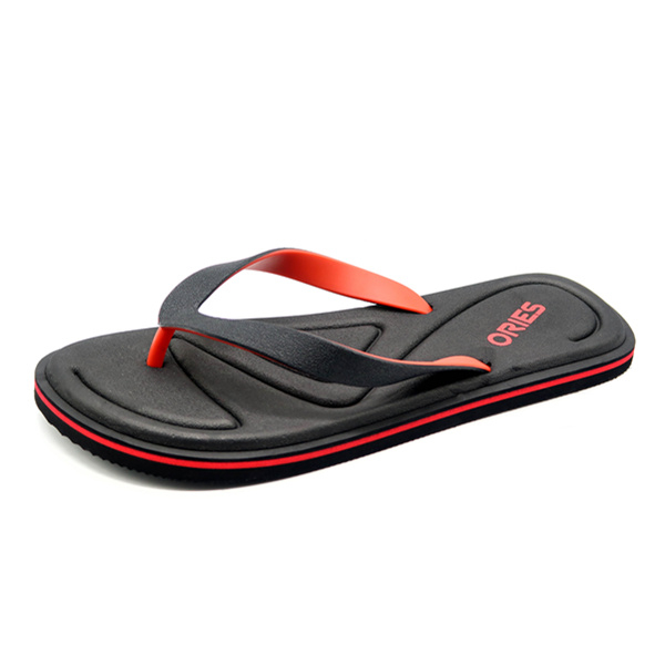 Coutume En Gros Personnalisé Homme Élégant EVA Non-slip En Plein Air Plage Tongs Pantoufles AH-8E032 -Ories