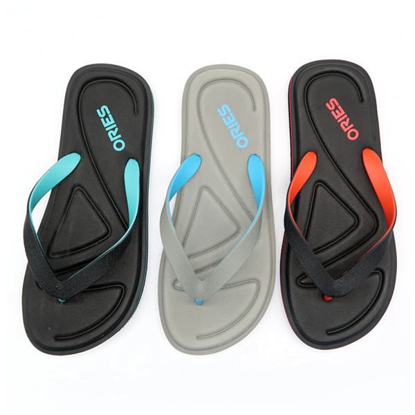 Coutume En Gros Personnalisé Homme Élégant EVA Non-slip En Plein Air Plage Tongs Pantoufles AH-8E032 -Ories