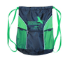 BSP11624 Exercise Jacquard Green Athletic Gymbag With Compartments