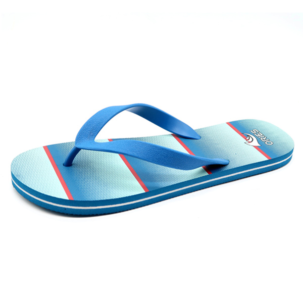 Chine Fabriqué Minimaliste PVC Haute PE Homme Imperméable Pantoufle Plateforme Sandales Tongs AH-8P013 -Ories