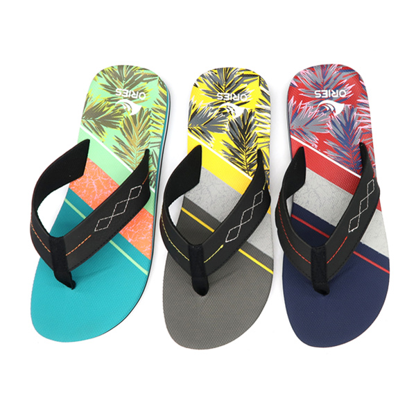 Chancletas casuales de la sandalia de EVA del estilo de la playa de moda del hombre AH-8E014 -Ories