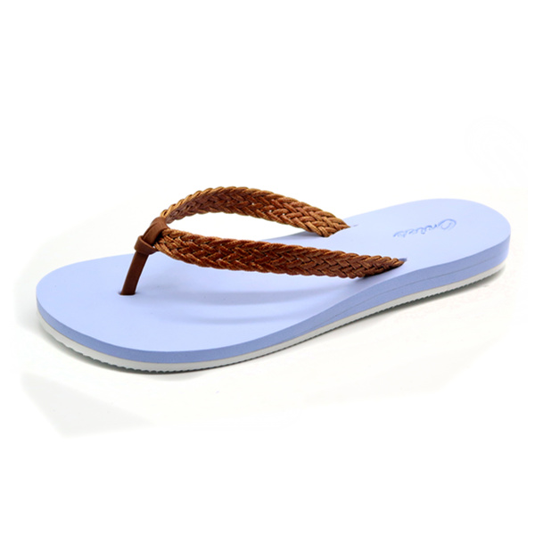 Plantilla de masaje de patrón irregular Hombre barato al aire libre y chanclas de playa AH-8E018 -Ories