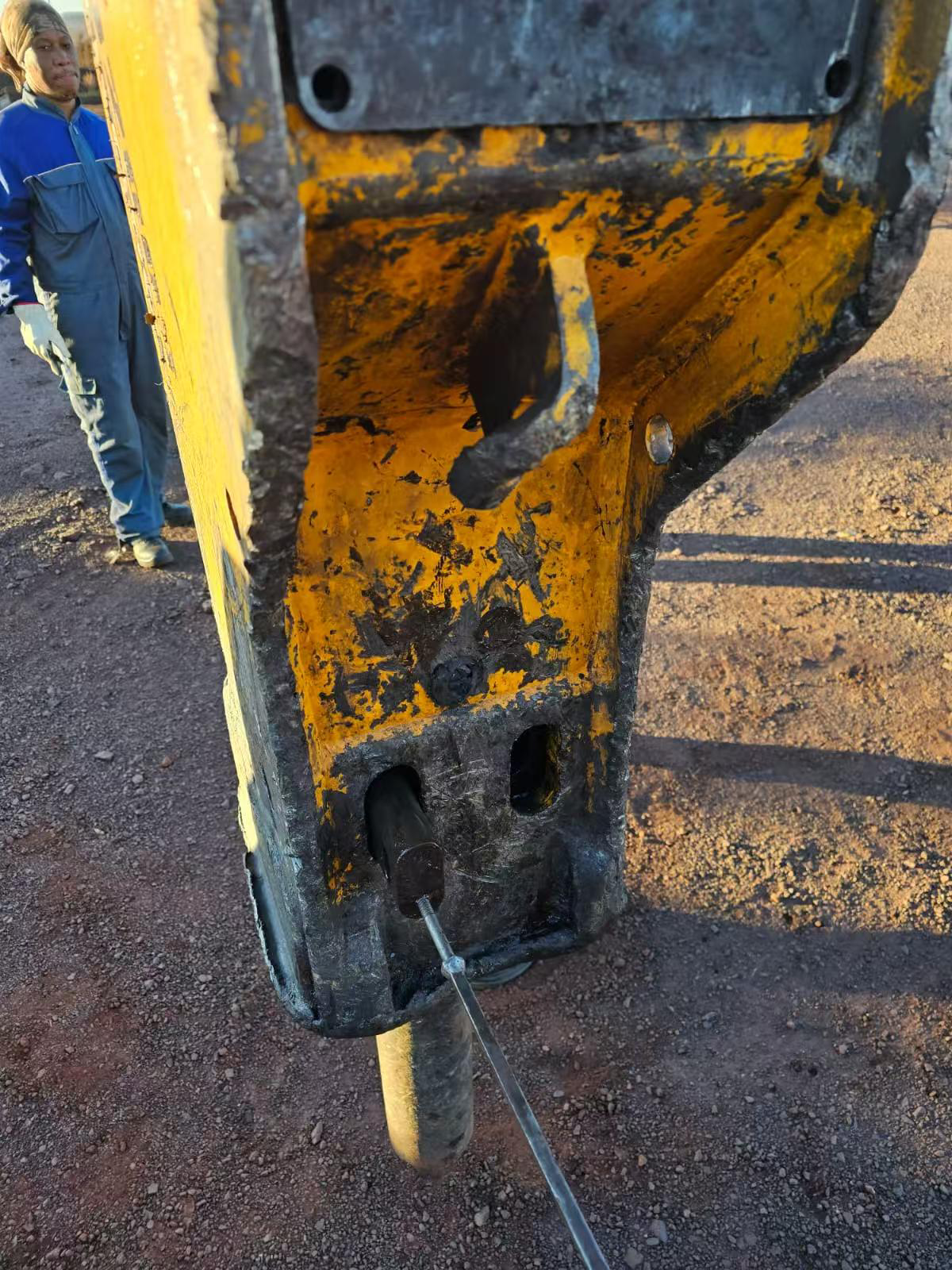 Hammer maintenance Hammerwartung