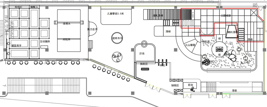 CAD of ninghai sports park (1) CAD لمنتزه نينغهاي الرياضي (1)