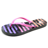 AH-8P031 Venta al por mayor de hojas de palma personalizadas que imprimen chanclas impermeables