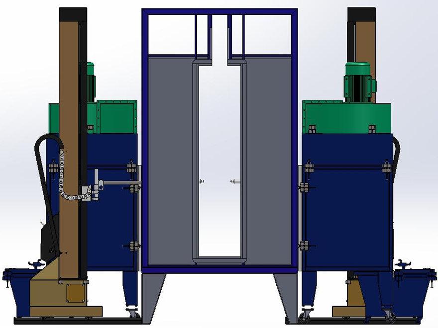 Fast Color Change Booth Fast Color Change Booth