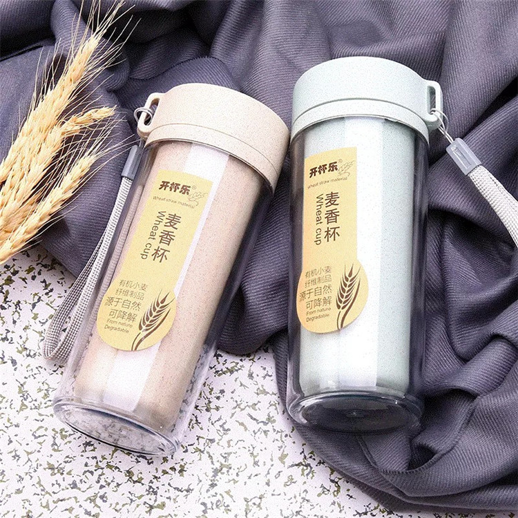 Wheat Straw Best Selling Water Bottle Originate From Nature
