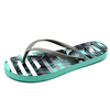 AH-8P031 Venta al por mayor de hojas de palma personalizadas que imprimen chanclas impermeables