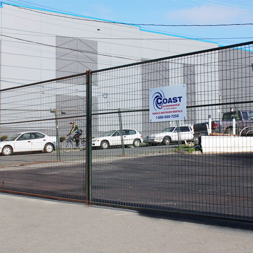 CA Temporary Fence
