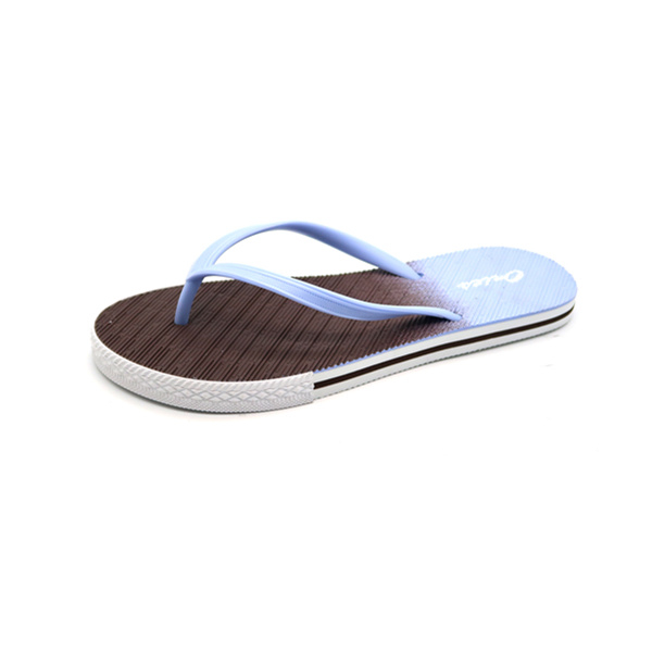 Personalizado rampa de gradiente particular impresión plantilla mujer exterior playa EVA chanclas AH-8E023 -Ories