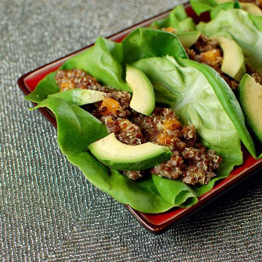 Vegetarian Lettuce Wraps Vegetarian Lettuce Wraps