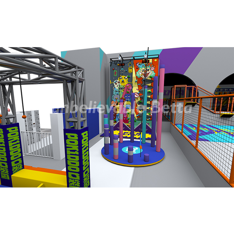 indoor climbing playground ملعب تسلق داخلي