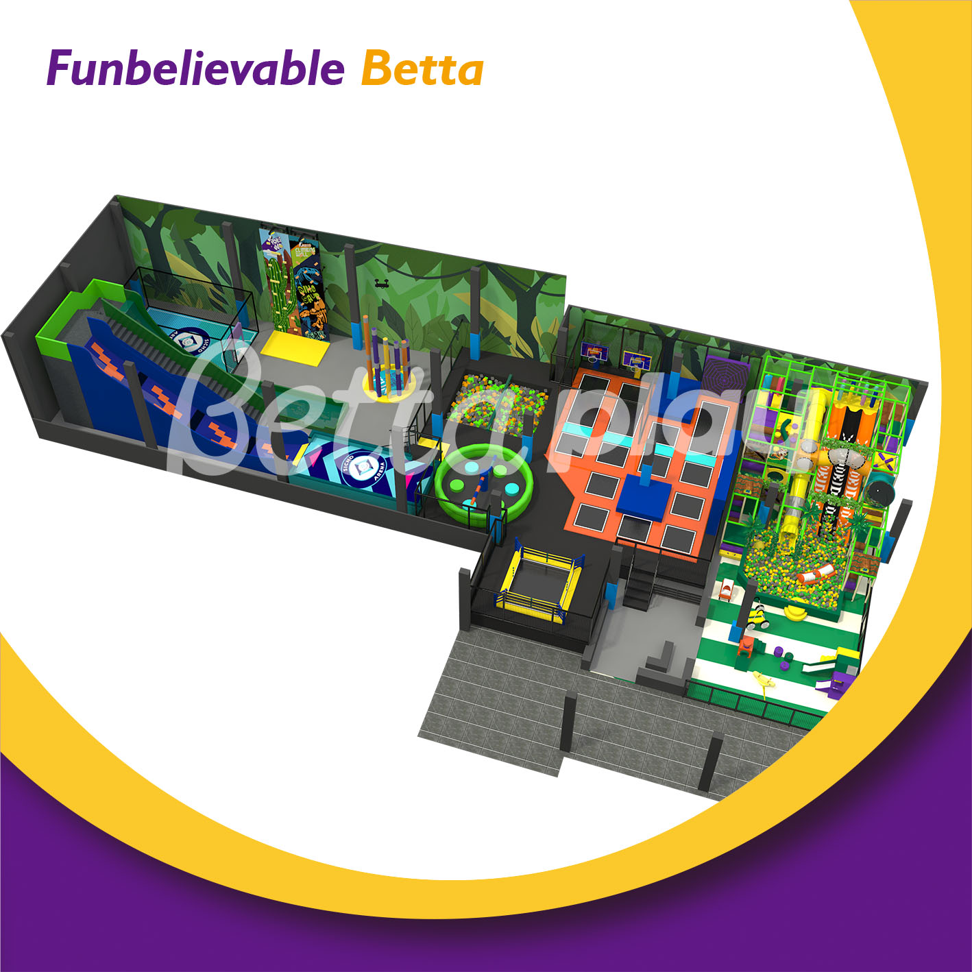 Trampoline park Parque de trampolines