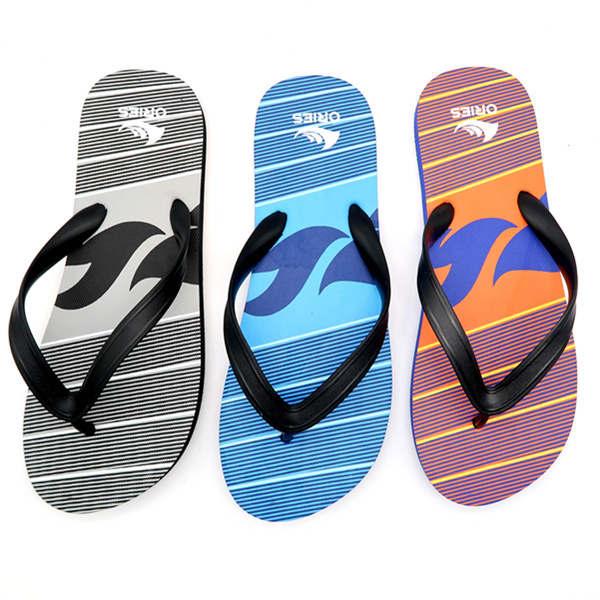 Chanclas al por mayor de la playa de los deslizadores del hombre del PVC de la moda AH-8P018 -Ories