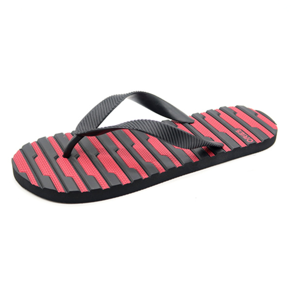 Commerce de gros de couleur personnalisée PE caoutchouc hommes plage bascule AH-8P009 -Ories
