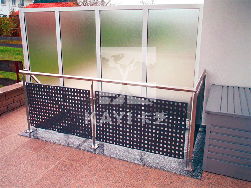 Perforated Metal Fence Panel