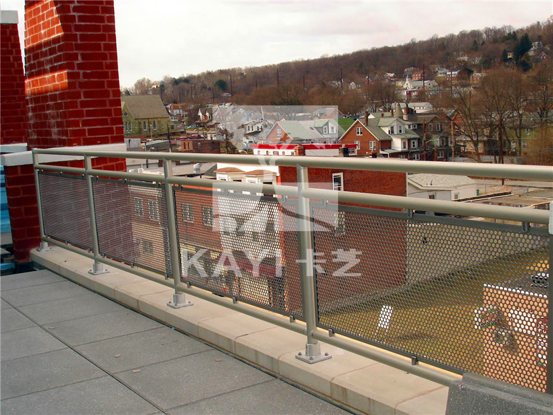 Perforated Metal Fence Panel