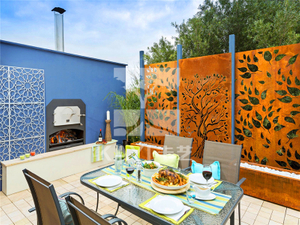 Laser Cut Garden Screen