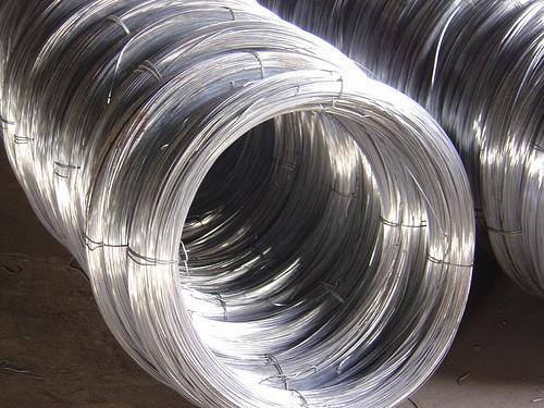 Hot dip galvanized wire