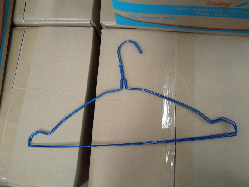 Colored PVC Coated Wire Hangers 