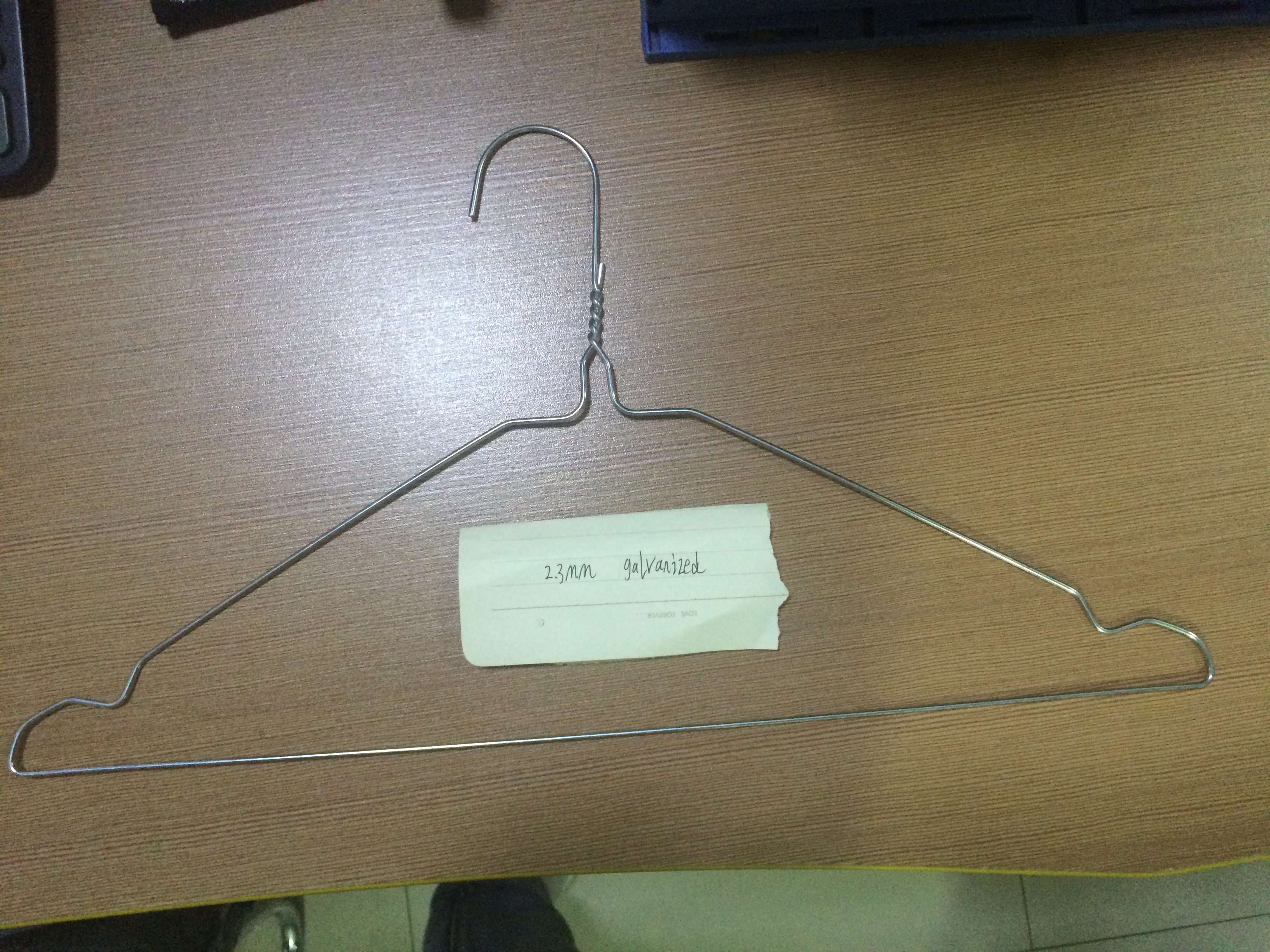 loading the wire hangers