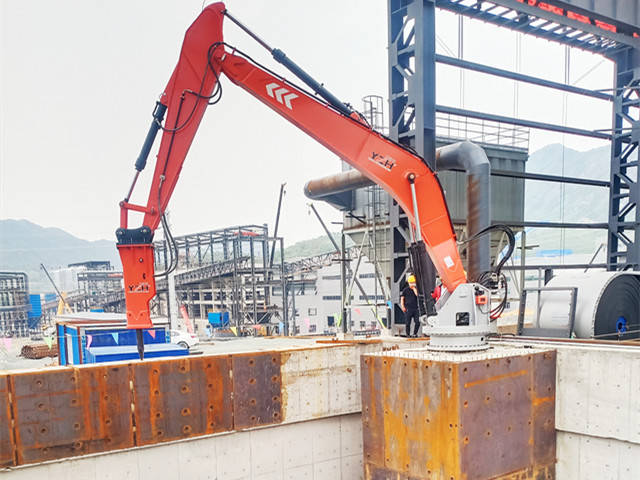 Engineered Power: The YZH Fixed Rock Breaker Boom System الطاقة الهندسية: نظام ذراع الرافعة لكسارة الصخور الثابتة YZH