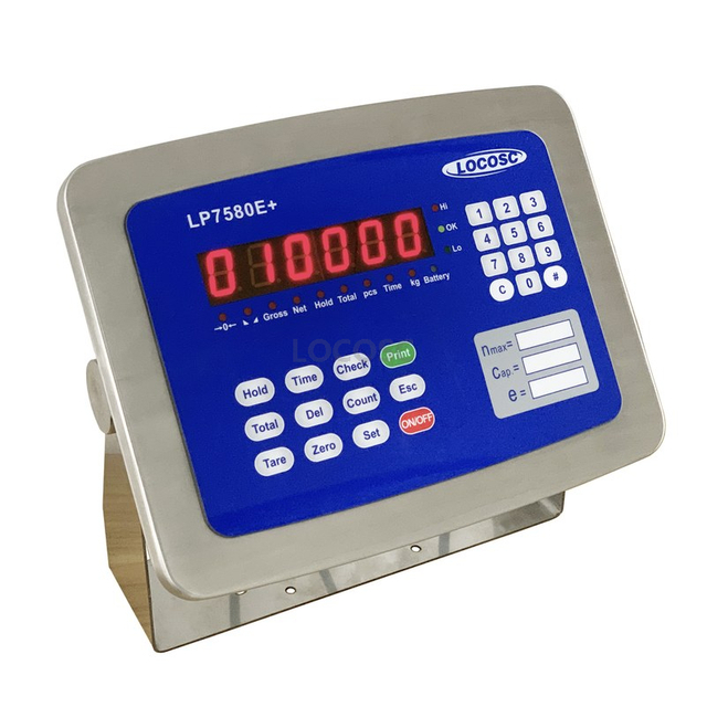 Indicateur de pesée électrique imperméable LP7580E