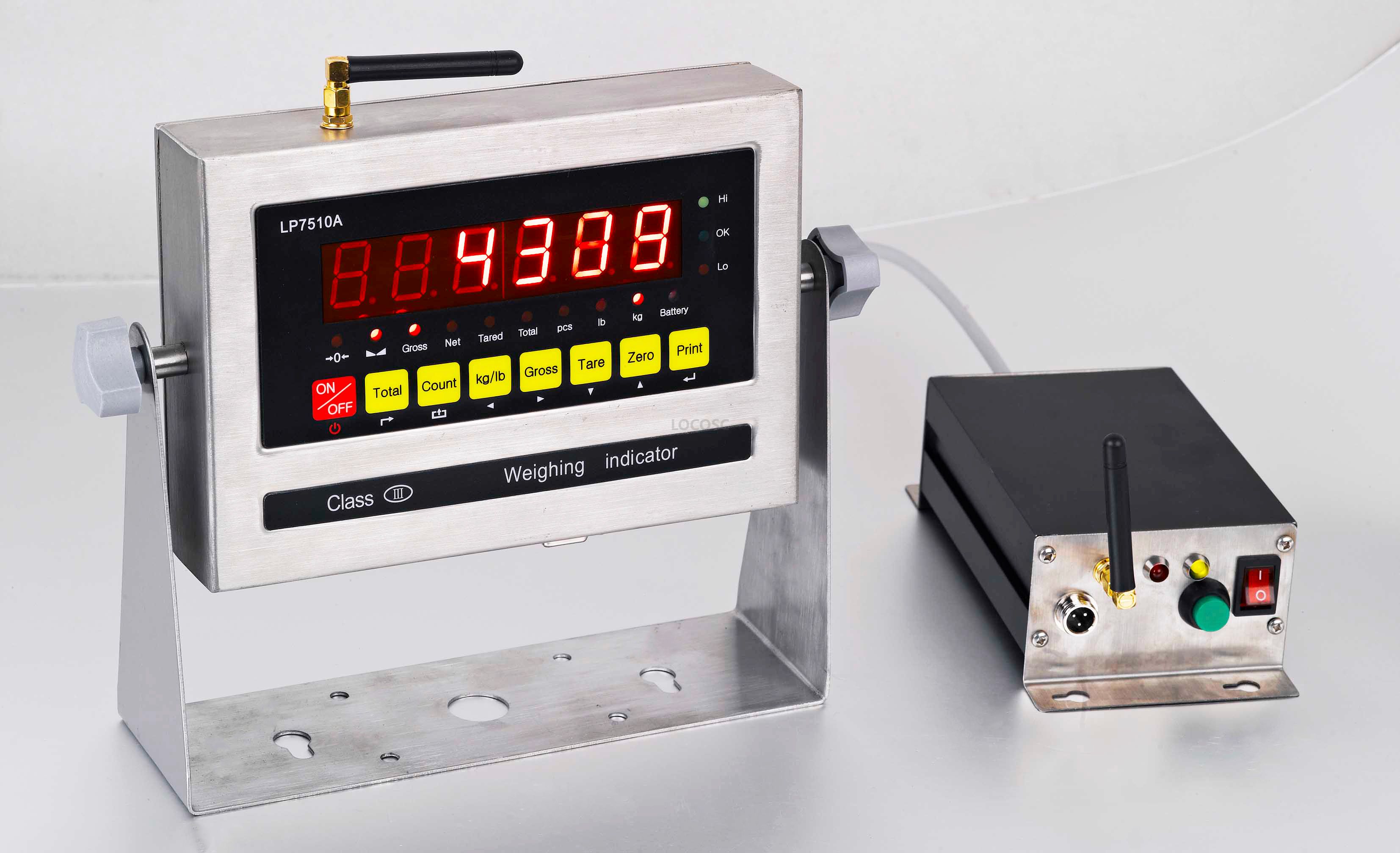 LP7519A/B Indicatorul sistemului de cântărire wireless digital
