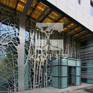 激光切割幕墙板