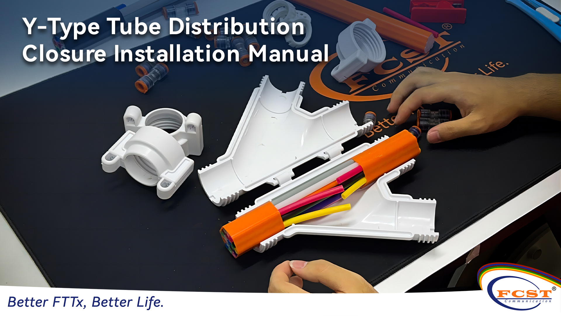 Manual de instalación de cierre de distribución de tubos