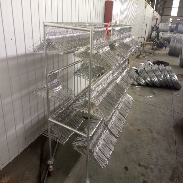 wire hanger production