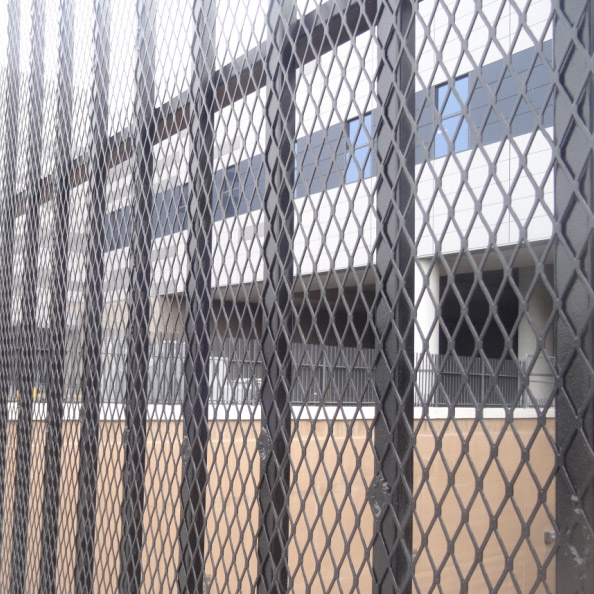 Expanded Metal Fence