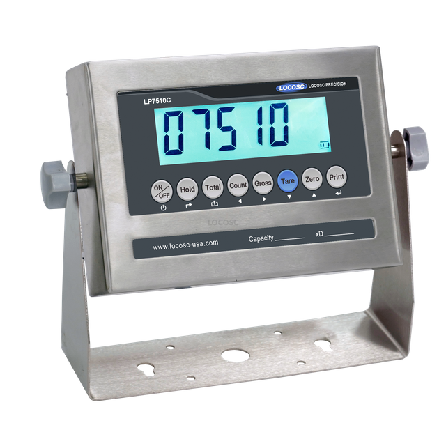 Aprobare NTEP OIML Indicator digital de cântărire din oțel inoxidabil LP7510 Funcție opțională