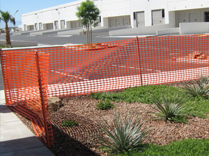 Warning Barrier Fence