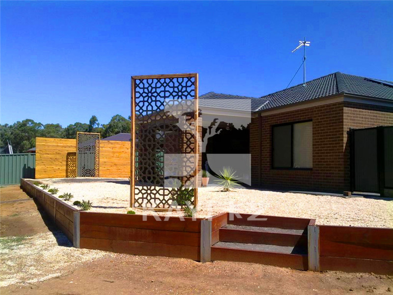 Laser Cut Garden Screen