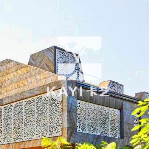 激光切割幕墙板