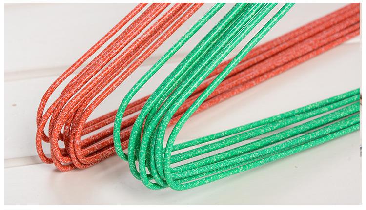 Colored PVC Coated Wire Hangers