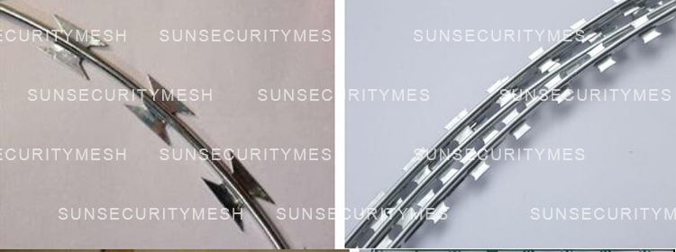 Straight Line Razor Wire Straight Line Razor Wire