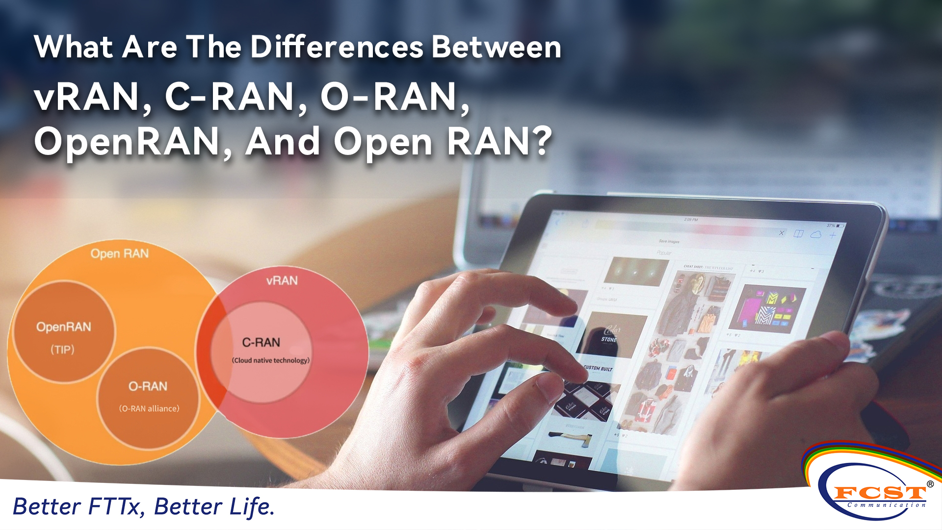 ¿Cuáles son las diferencias entre Vran, C-Ran, O-Ran, Openran y Open Ran?