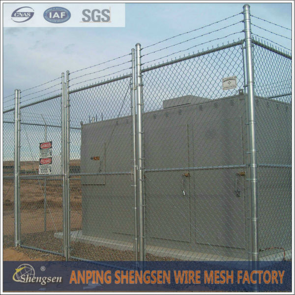 Galvanized Chain Link Fence