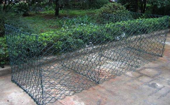 Gabion surface treatment