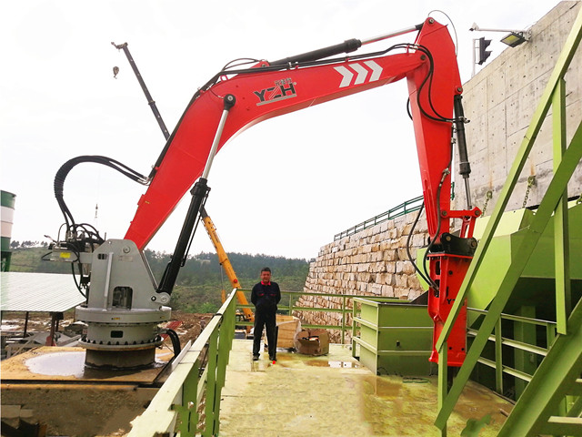 WHC960 Stationary Pedestal Rockbreaker Boom System: Your Solution for Uninterrupted Material Flow WHC960 የጽህፈት መሳሪያ ሮክ ሰባሪ ቡም ሲስተም፡ ያልተቋረጠ የቁስ ፍሰት የእርስዎ መፍትሄ