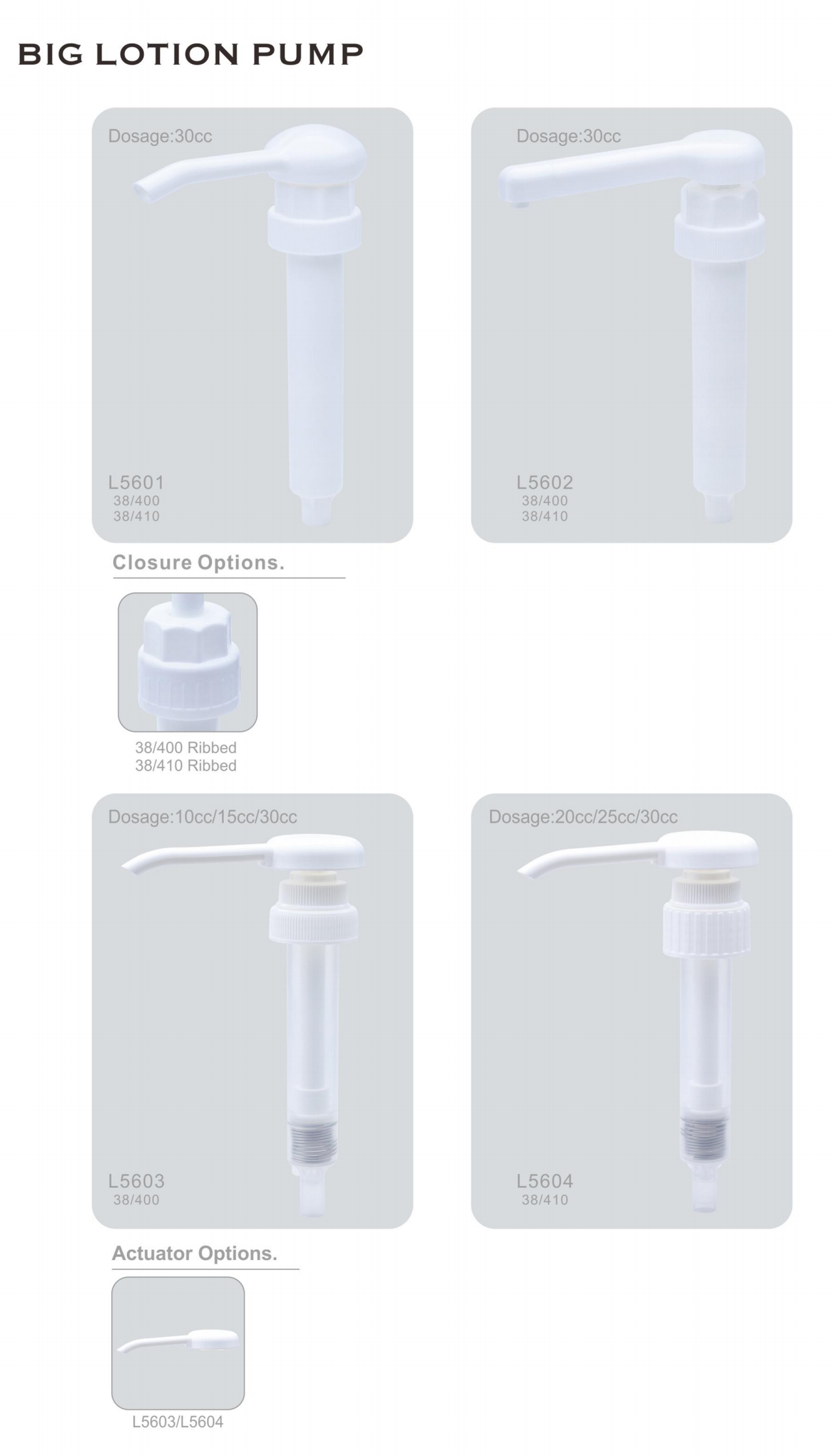 lotion pump pompa per lozione
