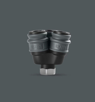 Round three-way Quick Connector